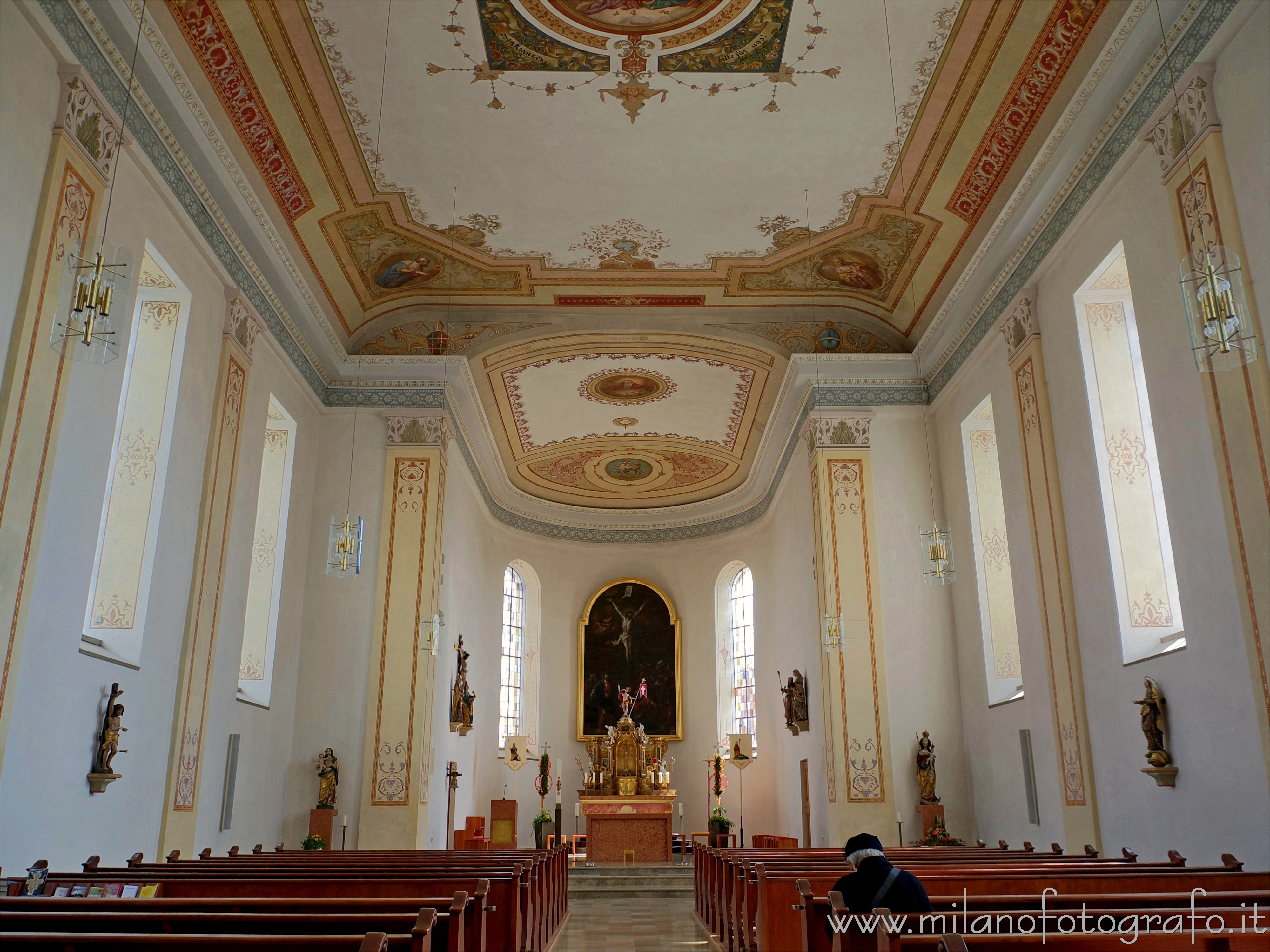 Wurmlingen (Germany) - Interior of the Church of St. Gallus